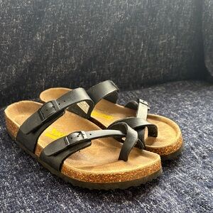 Black sandals